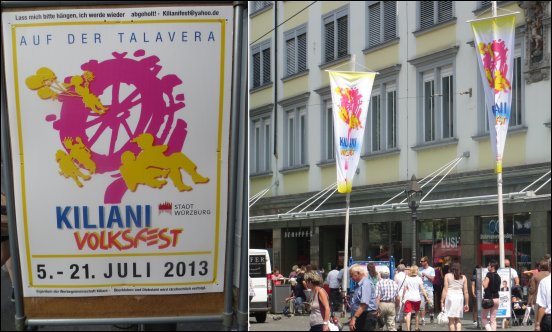 Würzburg ganz im Zeichen des Kiliani-Volksfestes