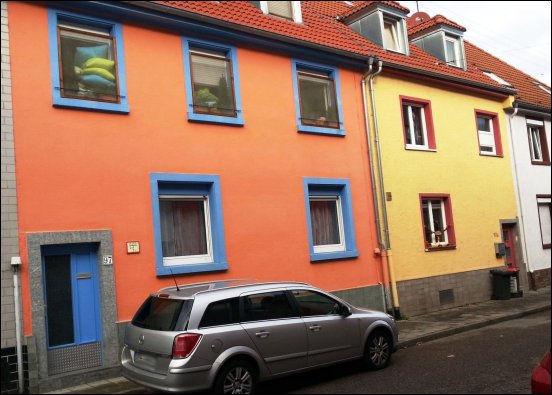 Farbenfrohe Fassaden
