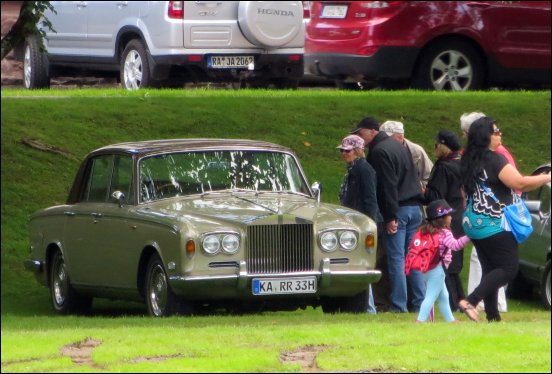 Rolls Royce silver Shadow beim Oldtimertreffen